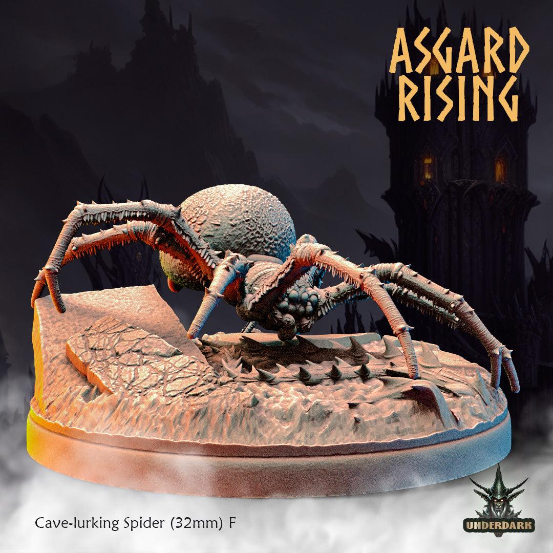 3D Printed Asgard Rising Cave-Lurking Spiders Set 2 28 32 mm Wargaming DnD
