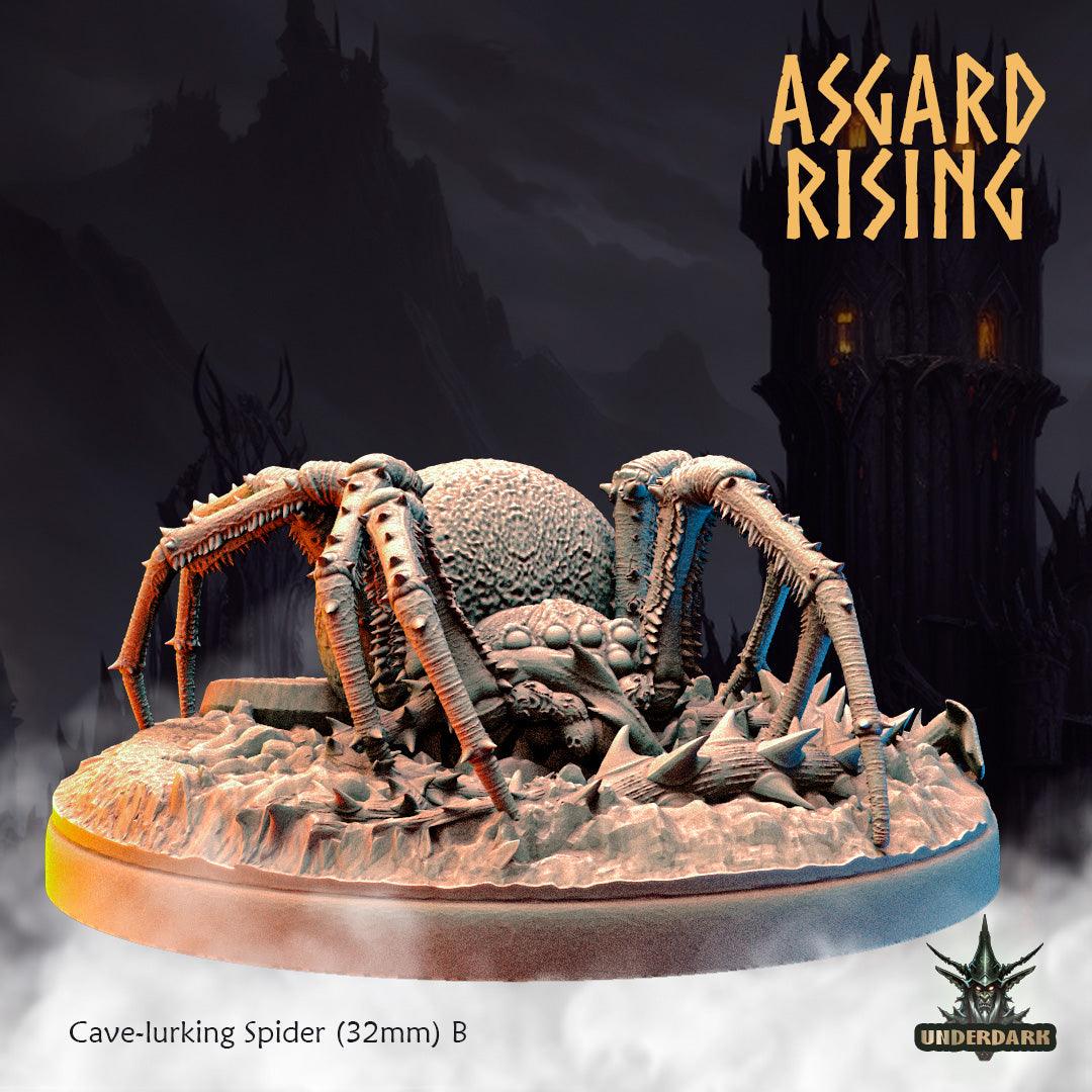3D Printed Asgard Rising Cave-Lurking Spiders Set 2 28 32 mm Wargaming DnD