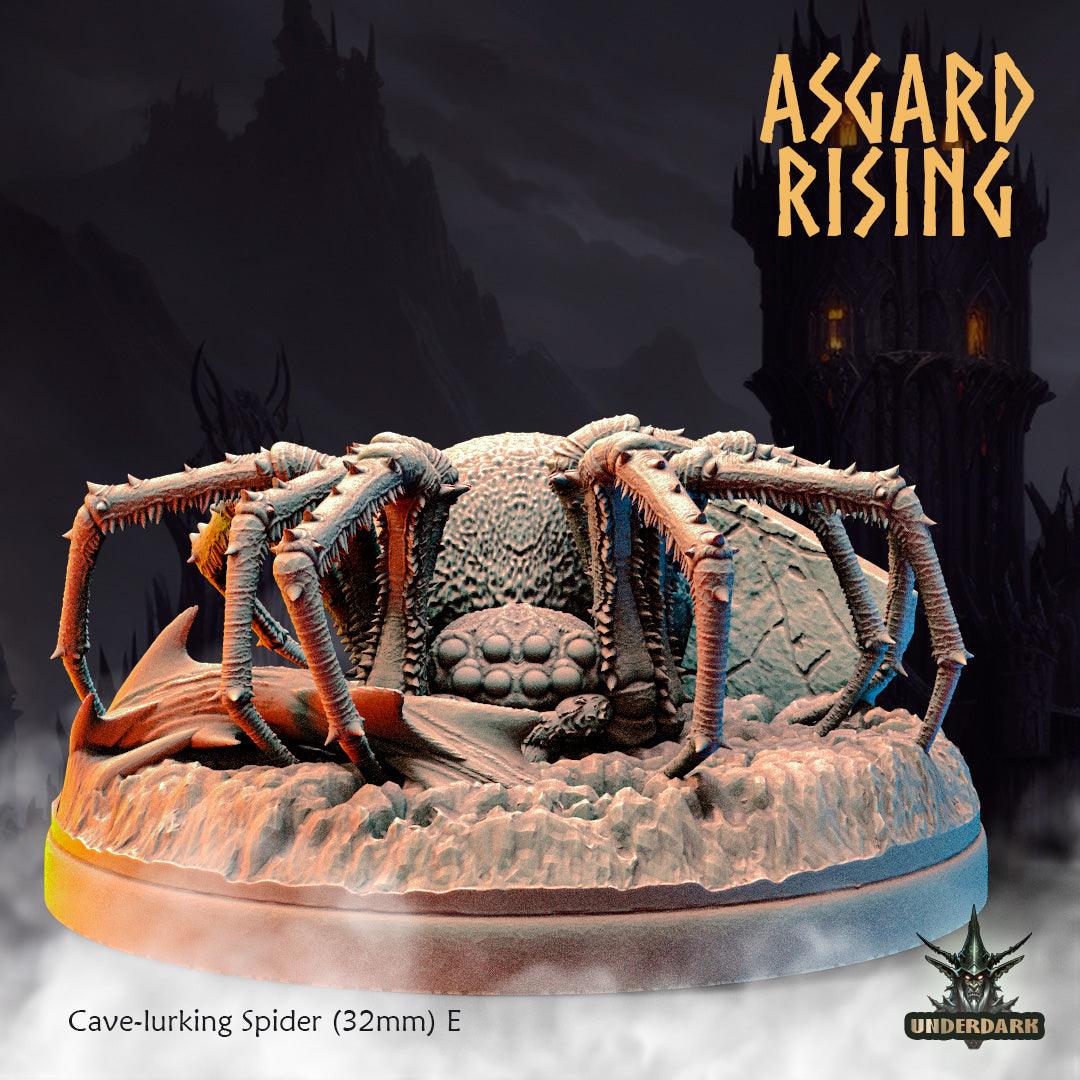 3D Printed Asgard Rising Cave-Lurking Spiders Set 2 28 32 mm Wargaming DnD