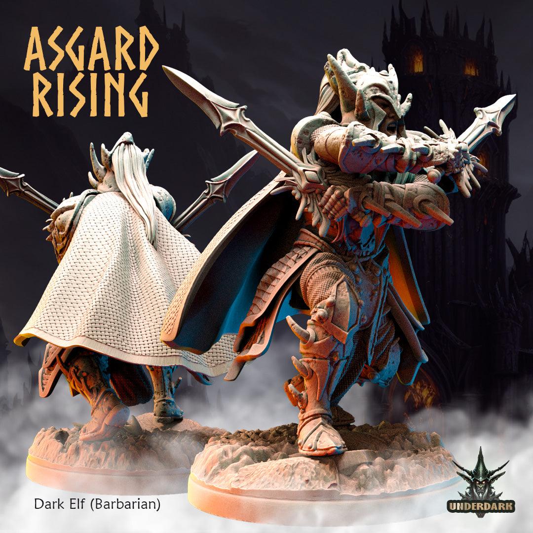 3D Printed Asgard Rising Dark Elves 28 32 mm Wargaming DnD