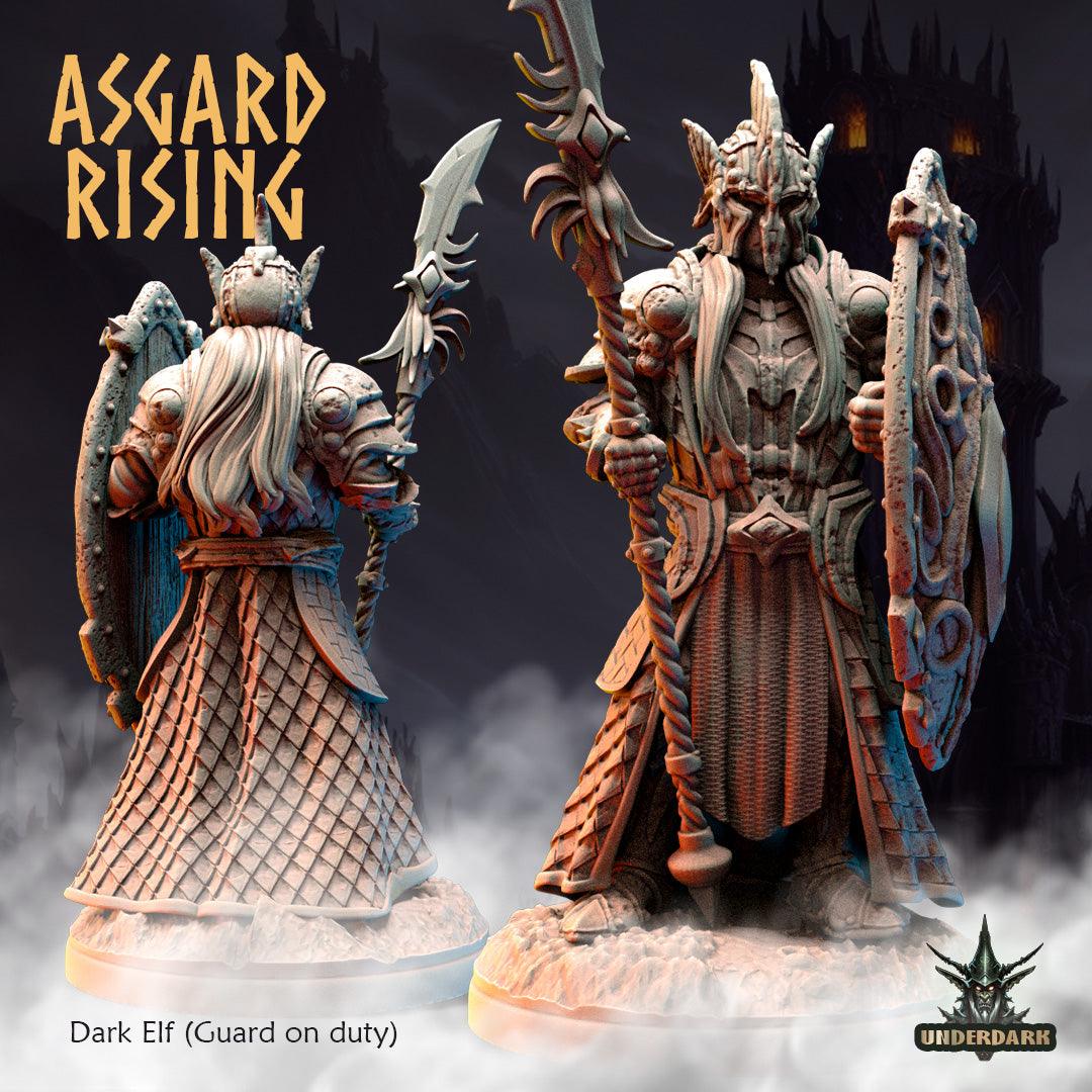 3D Printed Asgard Rising Dark Elves 28 32 mm Wargaming DnD