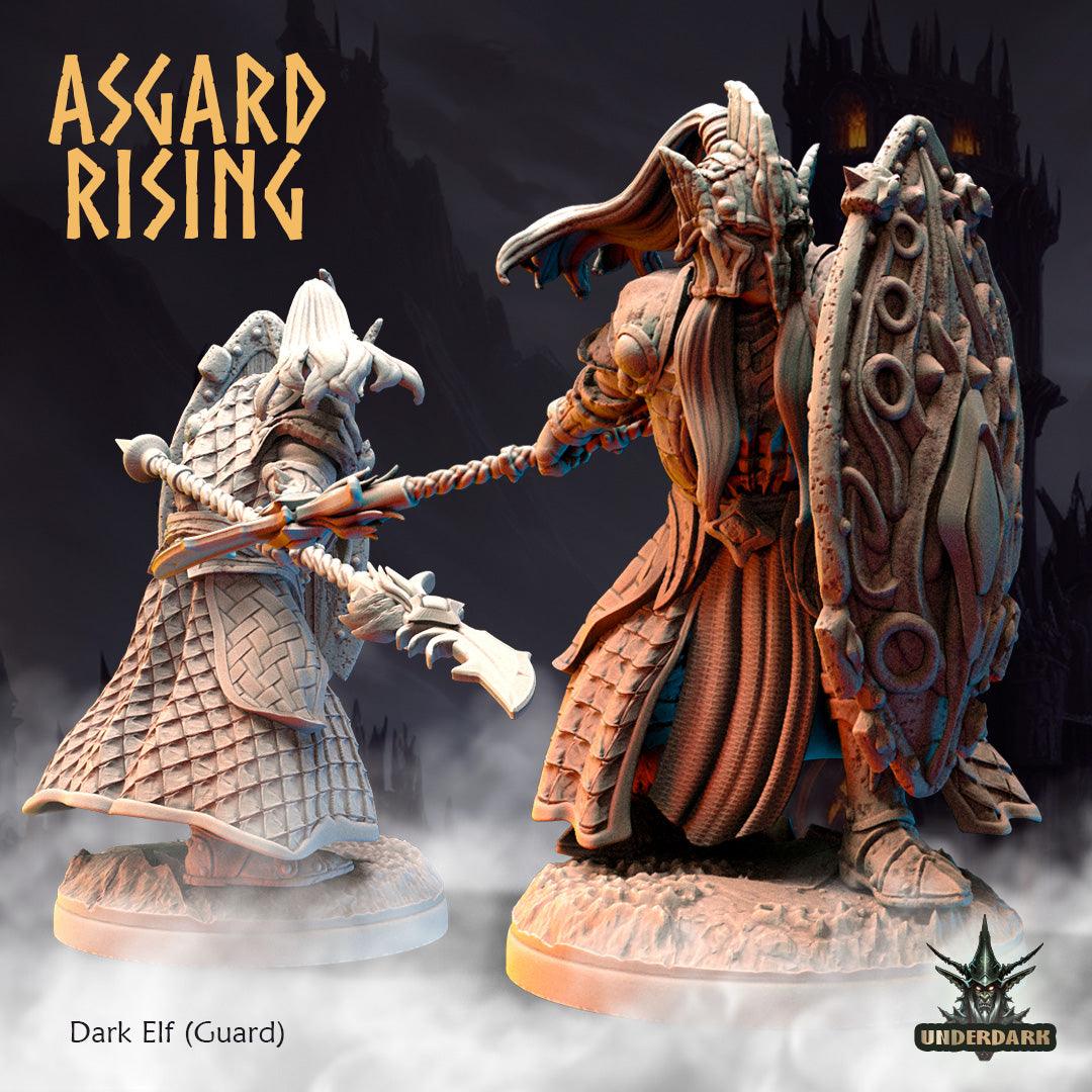 3D Printed Asgard Rising Dark Elves 28 32 mm Wargaming DnD