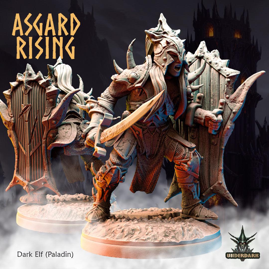 3D Printed Asgard Rising Dark Elves 28 32 mm Wargaming DnD