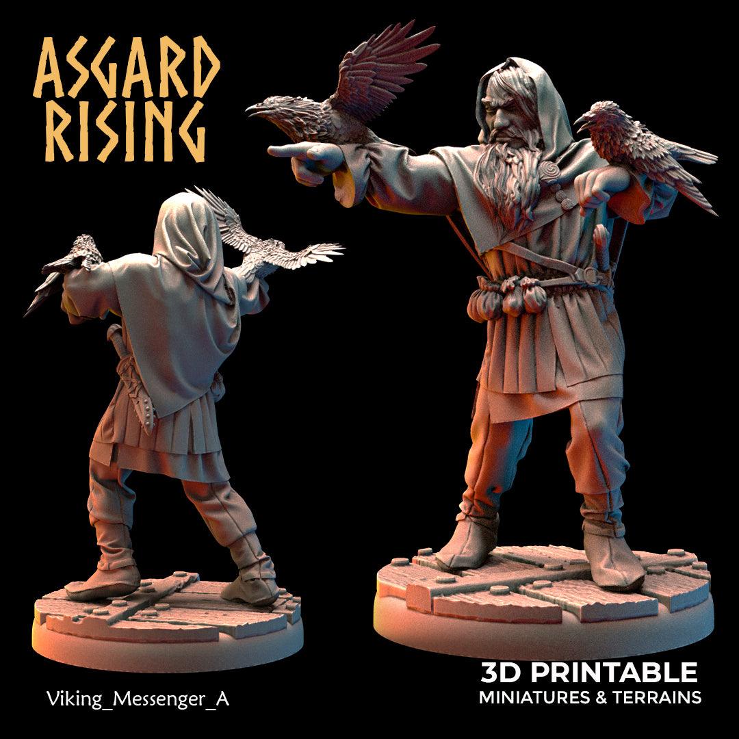 3D Printed Asgard Rising Viking Sailors Crew 28 32 mm Wargaming DnD