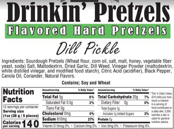 Drinkin' Pretzel - Dill Pickle