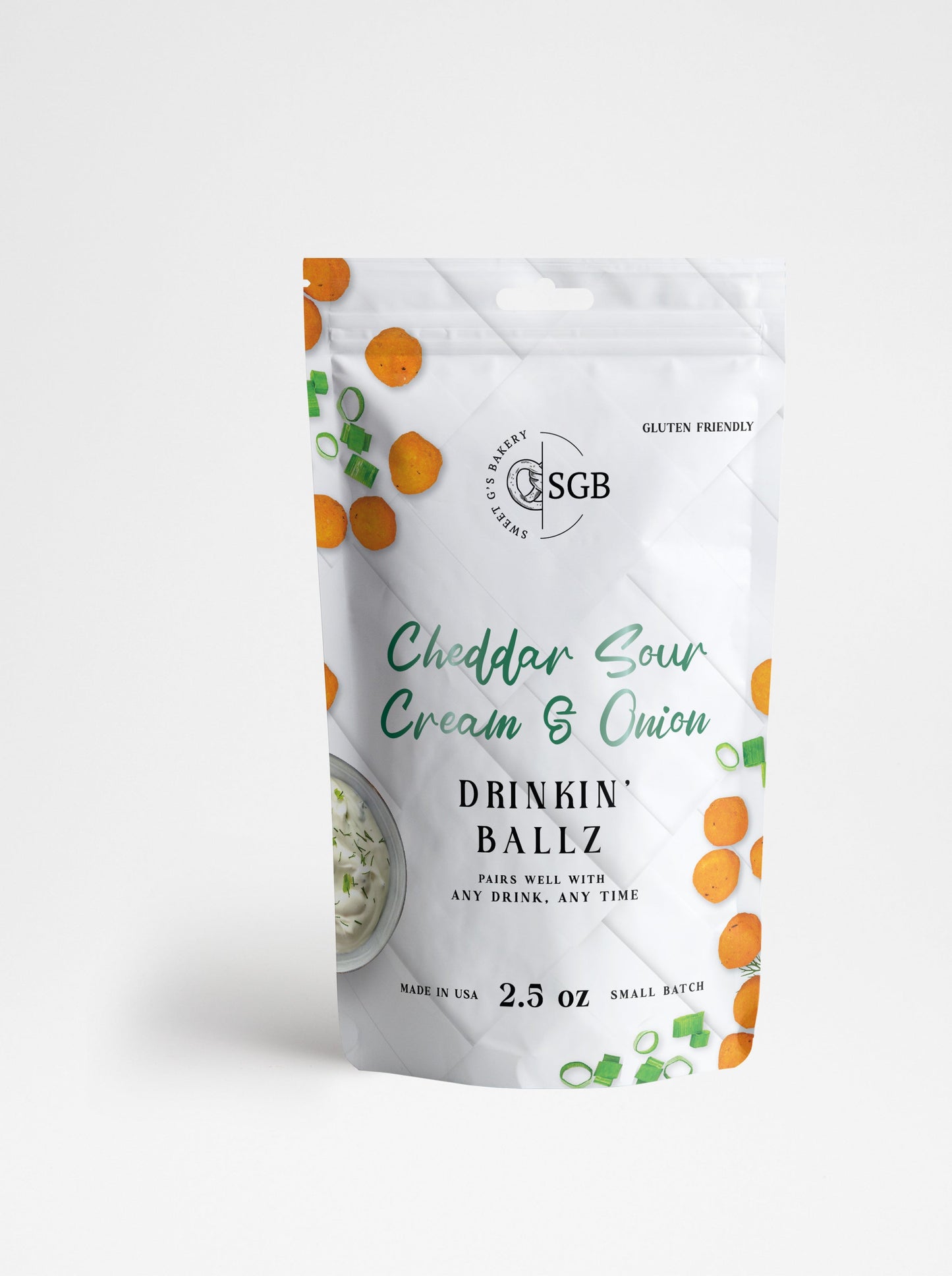 Cheddar Sour Cream & Onion Flavored Cheese Balls